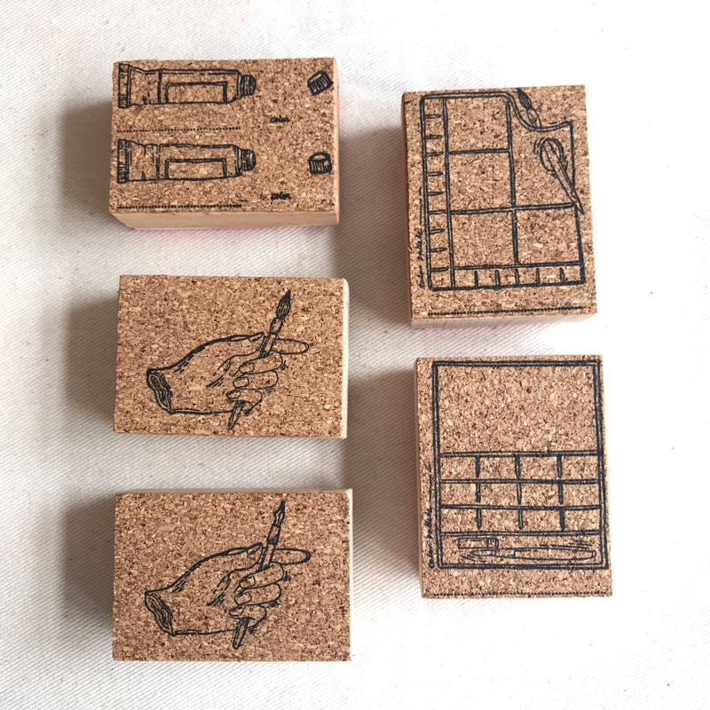 Kurukynki Rubber Stamp - Basic Stationery