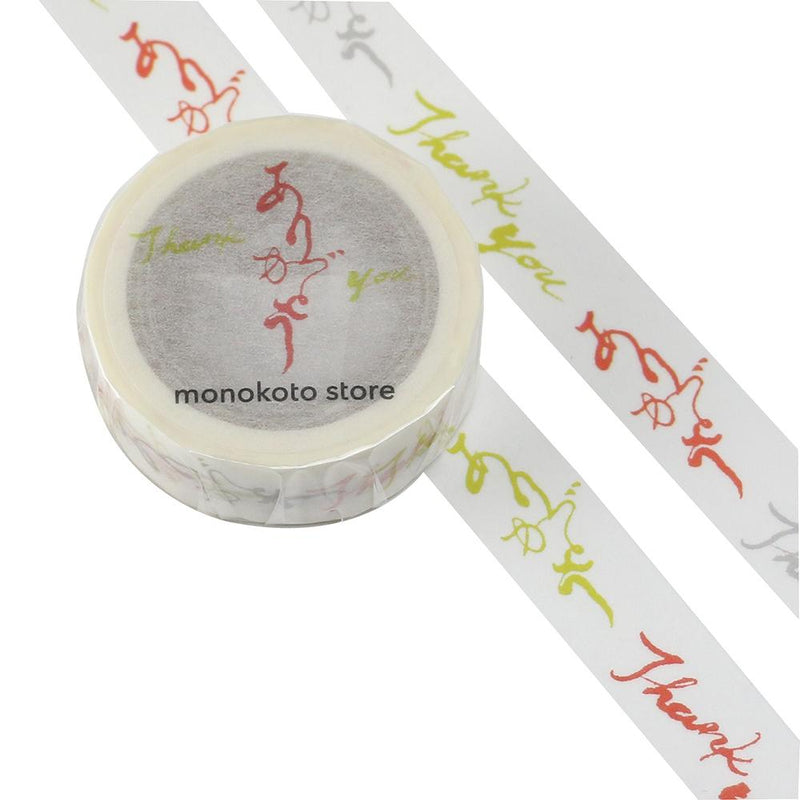 monokoto store x Saori Kunihiro Washi Tapes - (Thank You)