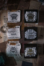 LCN Metal Stamps X - Typewriter