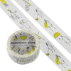 monokoto store x Shuzi Orishige Washi Tape - Vertical (muji/yellow)