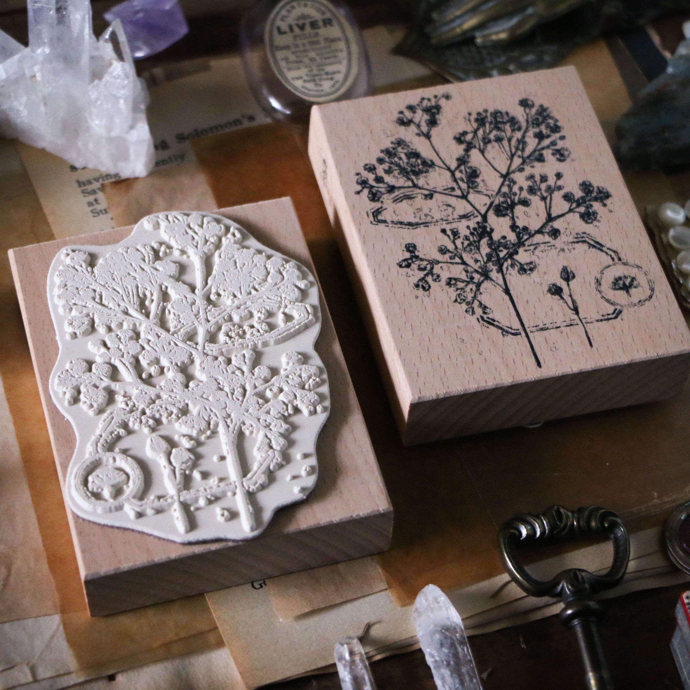 Flower Rubber Stamps -  Norway