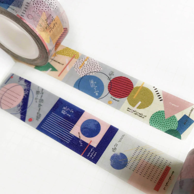 Asteroid B610 Washi Tapes - Practice of Colours