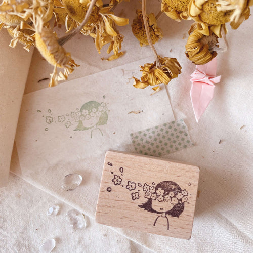 msbulat Rubber Stamp - I See Flowers