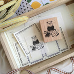 Daily Bear Rubber Stamp