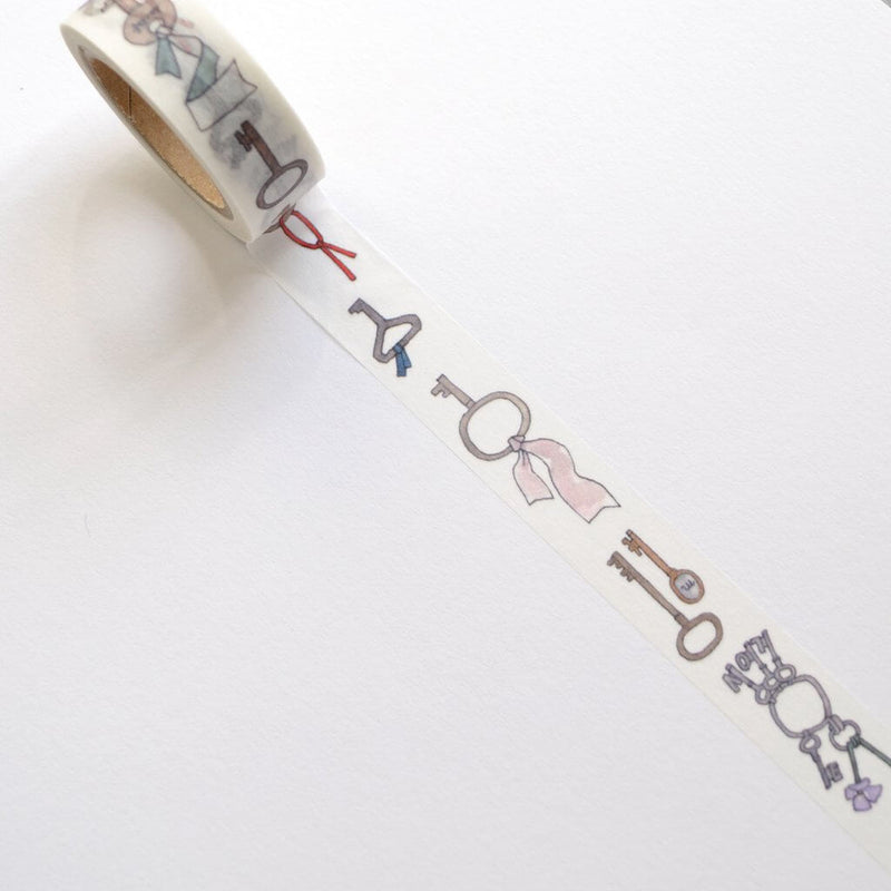 monokoto store x Yuko Kajikawa Washi Tape - Keys