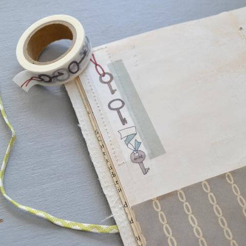 monokoto store x Yuko Kajikawa Washi Tape - Keys
