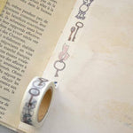 monokoto store x Yuko Kajikawa Washi Tape - Keys