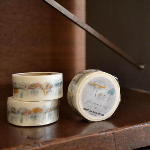 monokoto store x hase Washi Tape - Kinoko