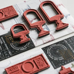 LCN Mounted Rubber Stamp - Specimen Display