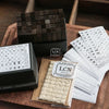 LCN DIY Mini Rubber Stamp Set - Numbers