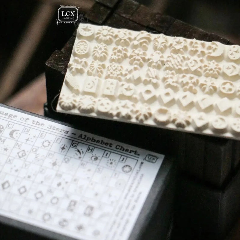 LCN DIY Mini Rubber Stamp Set - Language of the Stars