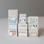 Ajassi Rubber Stamp - Large Square Series