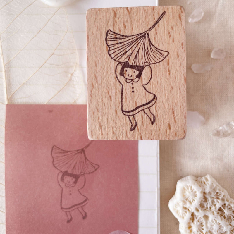 msbulat Rubber Stamp - Leaf it to me