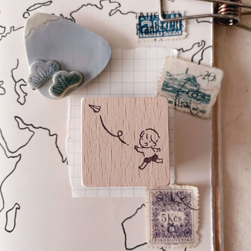 msbulat Rubber Stamp - Let's go!