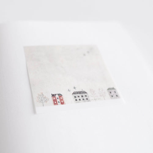 YOHAKU Tracing Paper Sticky Note | 070 a corner of town