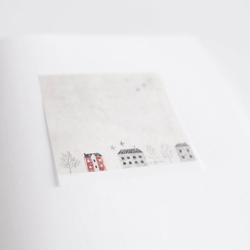 YOHAKU Tracing Paper Sticky Note | 070 a corner of town