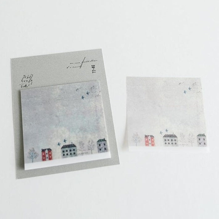 YOHAKU Tracing Paper Sticky Note | 070 a corner of town