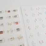 YOHAKU Round Clear Sticker | M-079 Humming