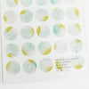 YOHAKU Round Clear Sticker | M-055 Lemonade