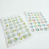 YOHAKU Round Clear Sticker | M-055 Lemonade