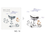 MU Botanical Clear Stamp Set - No. 14