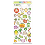 Food Cross Section Sticker - Vegetables