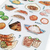 Food Cross Section Sticker - Chinese Cuisine