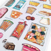 Food Cross Section Sticker - Sweets