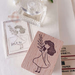 msbulat Rubber Stamp - New Beginnings