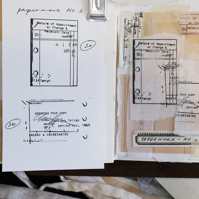 Kurukynki Rubber Stamp - Paperwork