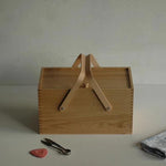 Classiky Chestnut Wooden Sewing Box