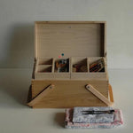 Classiky Chestnut Wooden Sewing Box