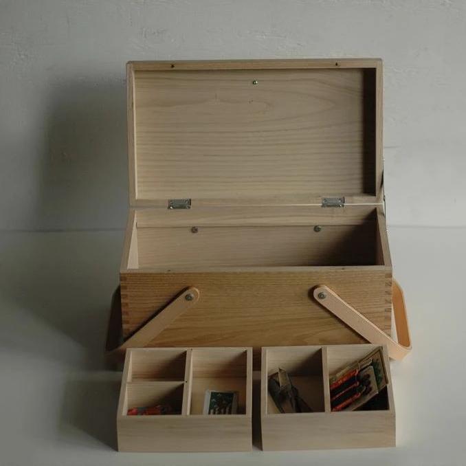 Classiky Chestnut Wooden Sewing Box – Sumthings of Mine