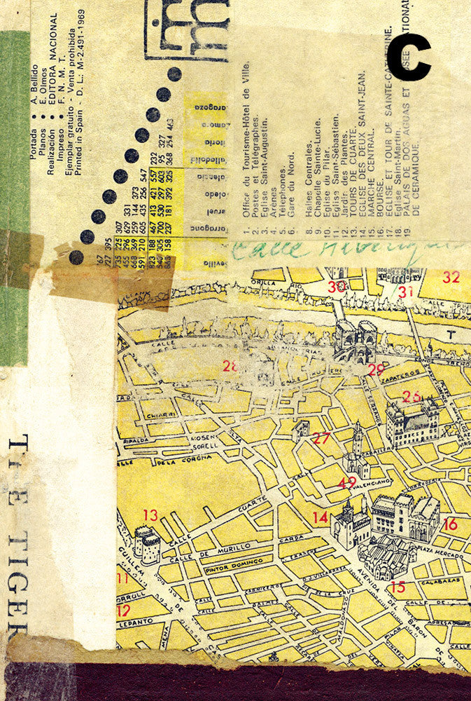 Classiky x Yoko Inoue Collage Postcard