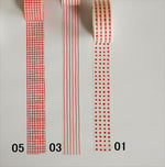Classiky Dots/Stripes/Checks Washi Tape