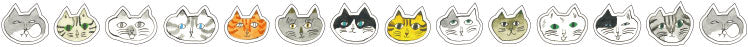 Classiky x Toranekobonbon Sticker Roll - Cat