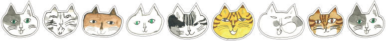 Classiky x Toranekobonbon Sticker Roll - Cat