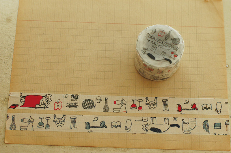 Classiky x Toranekobonbon Washi Tapes - Memory of mon petit (Set of 2)