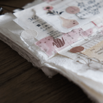 Paper Cranes Rubber Stamp