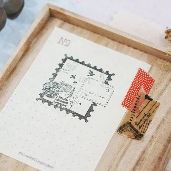 Black Milk Project Rubber Stamp - Postal Daydream