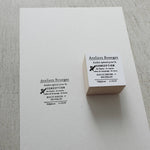 YOHAKU Original Rubber Stamp - Atelier