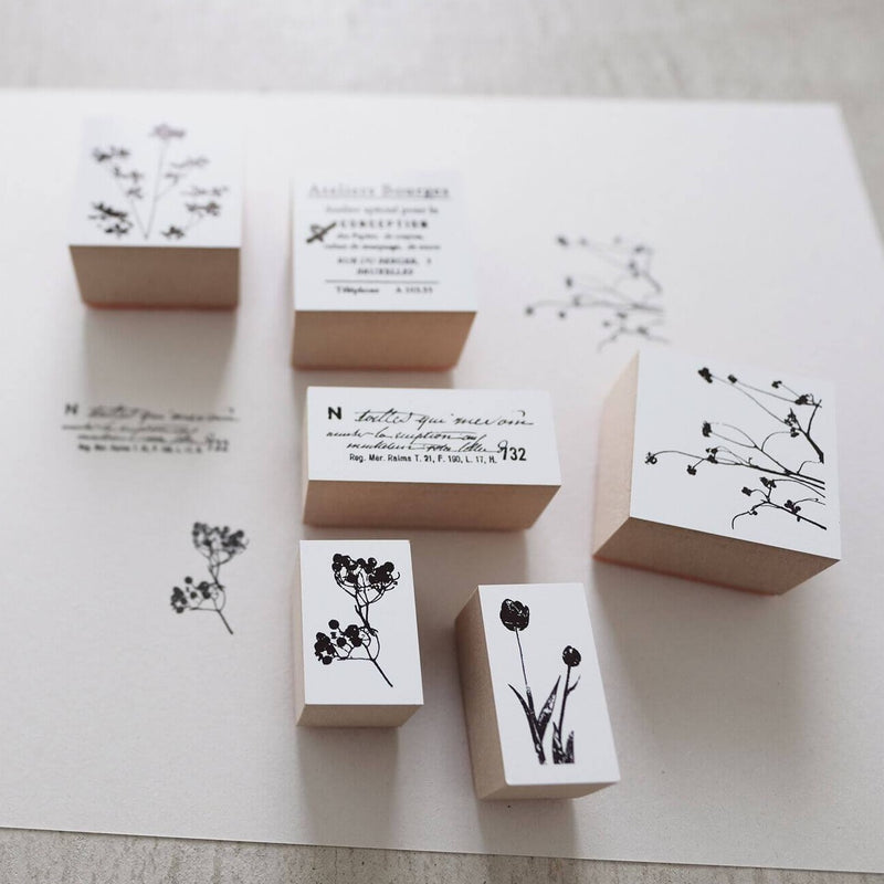 YOHAKU Original Rubber Stamp - Atelier