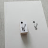 YOHAKU Botanical & Collage Rubber Stamp Set