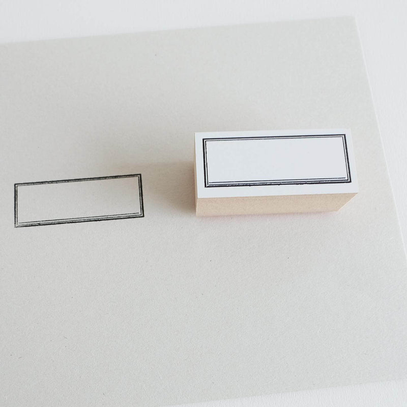 YOHAKU Rubber Stamp S-027 | Frame