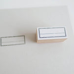 YOHAKU Rubber Stamp S-028 | Vintage