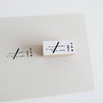 YOHAKU Rubber Stamp S-029 | Image