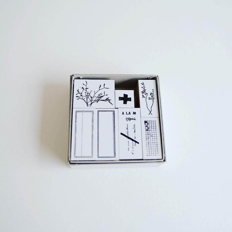 YOHAKU Rubber Stamp S-028 | Vintage