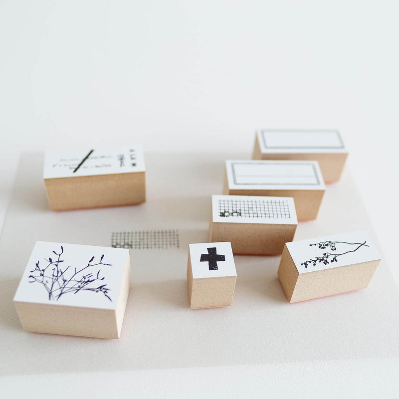 YOHAKU Rubber Stamp S-028 | Vintage