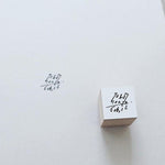 YOHAKU Original Rubber Stamp - Count