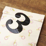 Mizushima Geometric Shape Rubber Stamps